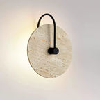 Kara Applique Murale Minimaliste en Travertin - Neutralighting