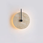 Kara Applique Murale Minimaliste en Travertin - Neutralighting