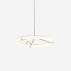 Vielle Lampe Suspendue Circulaire Élégante Moderne Ronde - Neutralighting