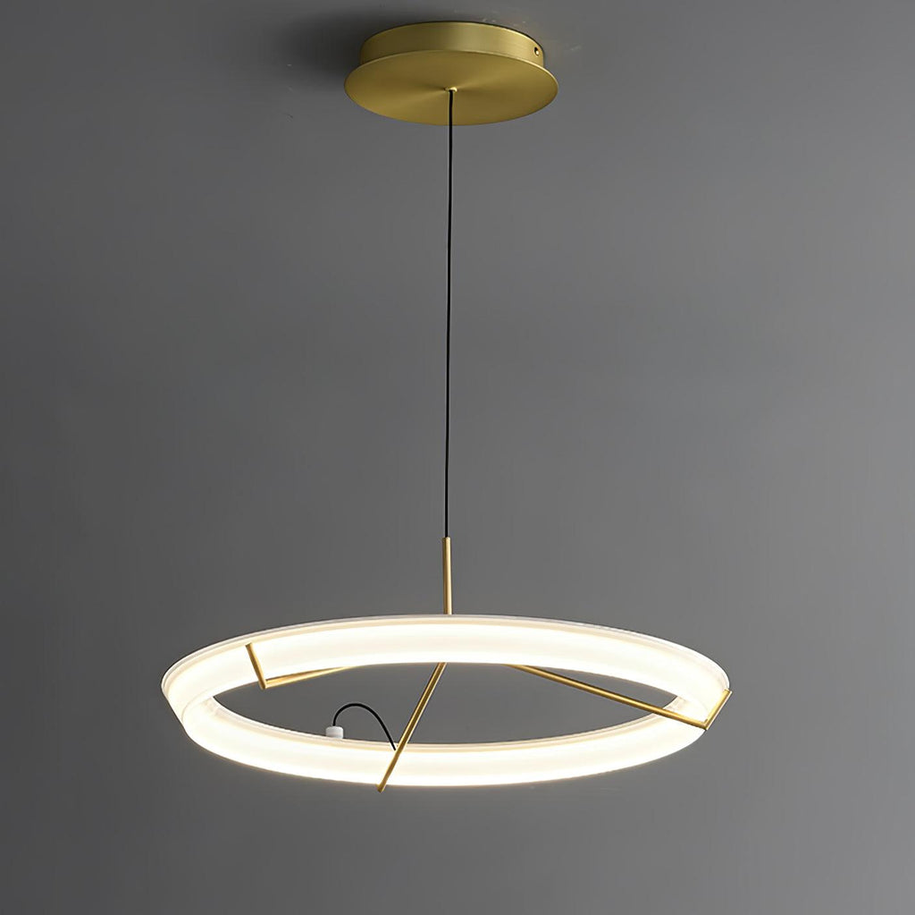 Vielle Lampe Suspendue Circulaire Élégante Moderne Ronde - Neutralighting