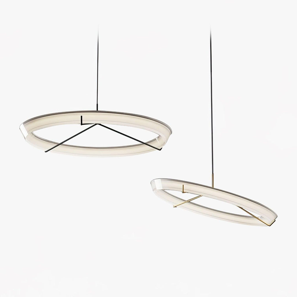Vielle Lampe Suspendue Circulaire Élégante Moderne Ronde - Neutralighting