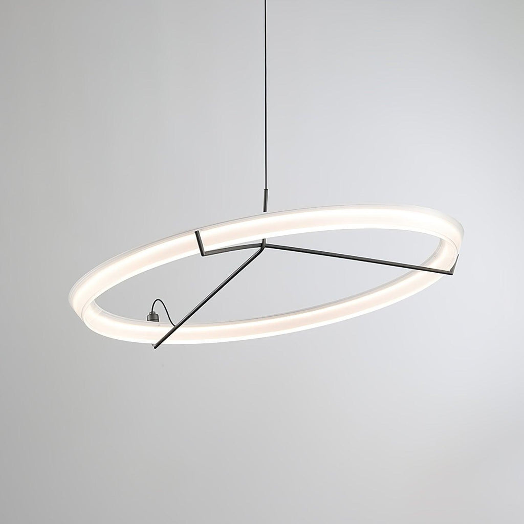 Vielle Lampe Suspendue Circulaire Élégante Moderne Ronde - Neutralighting