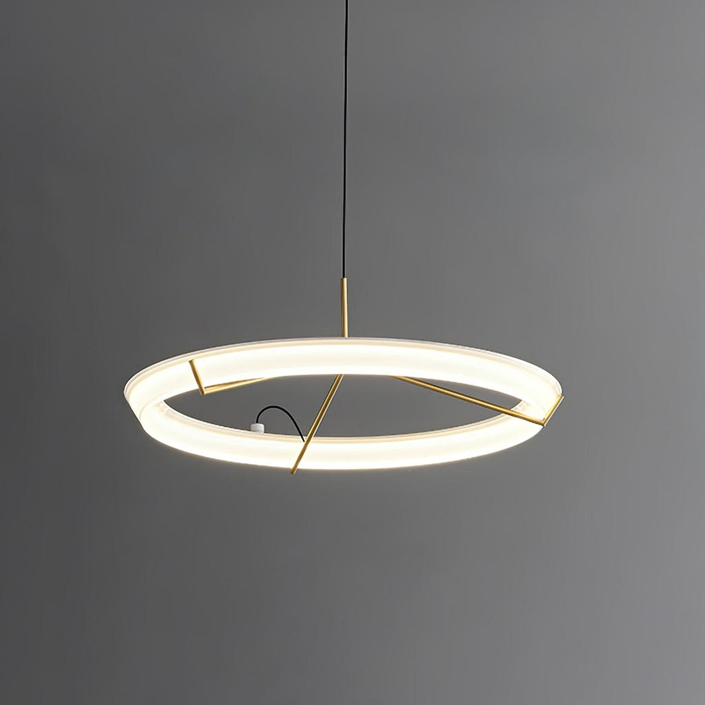 Vielle Lampe Suspendue Circulaire Élégante Moderne Ronde - Neutralighting