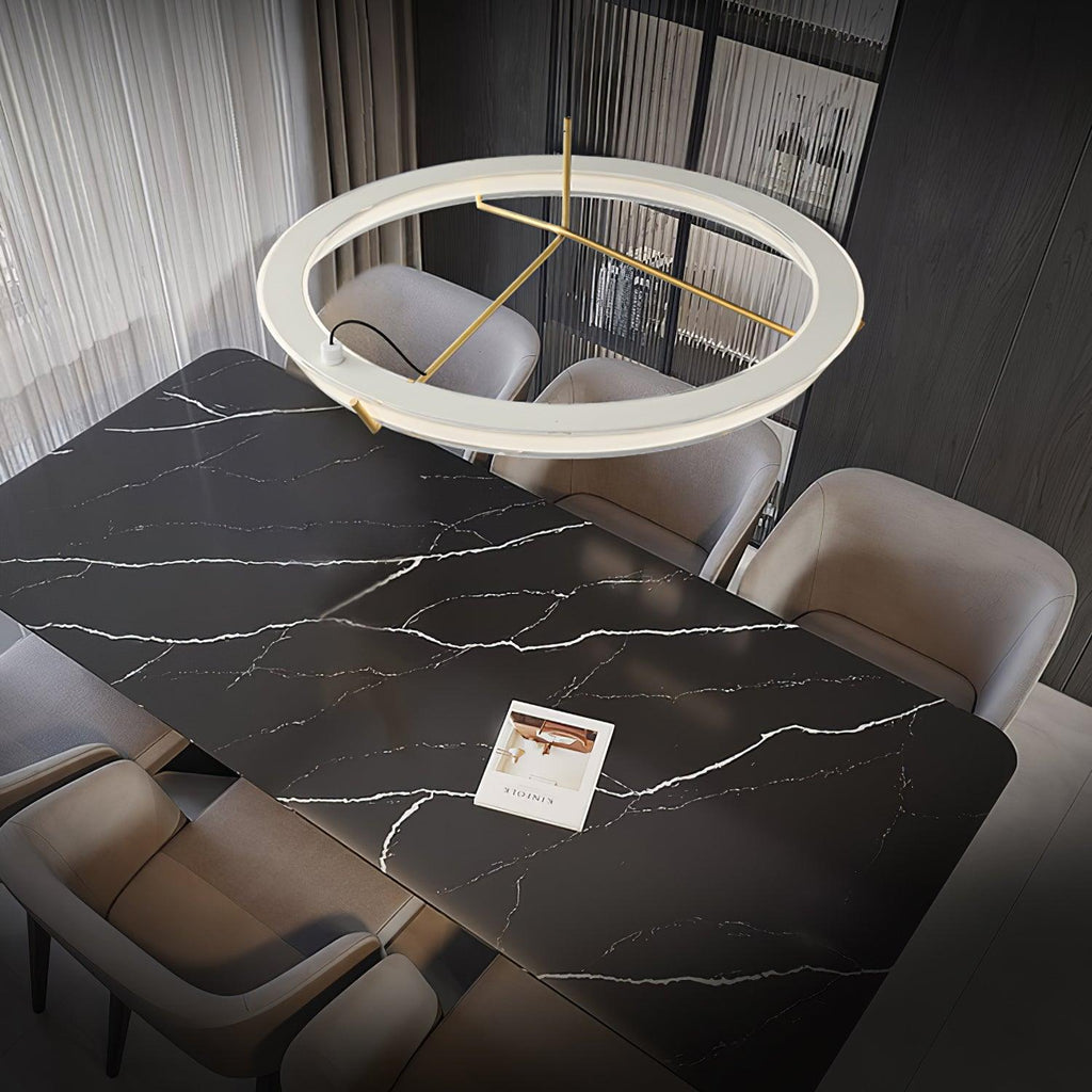 Vielle Lampe Suspendue Circulaire Élégante Moderne Ronde - Neutralighting