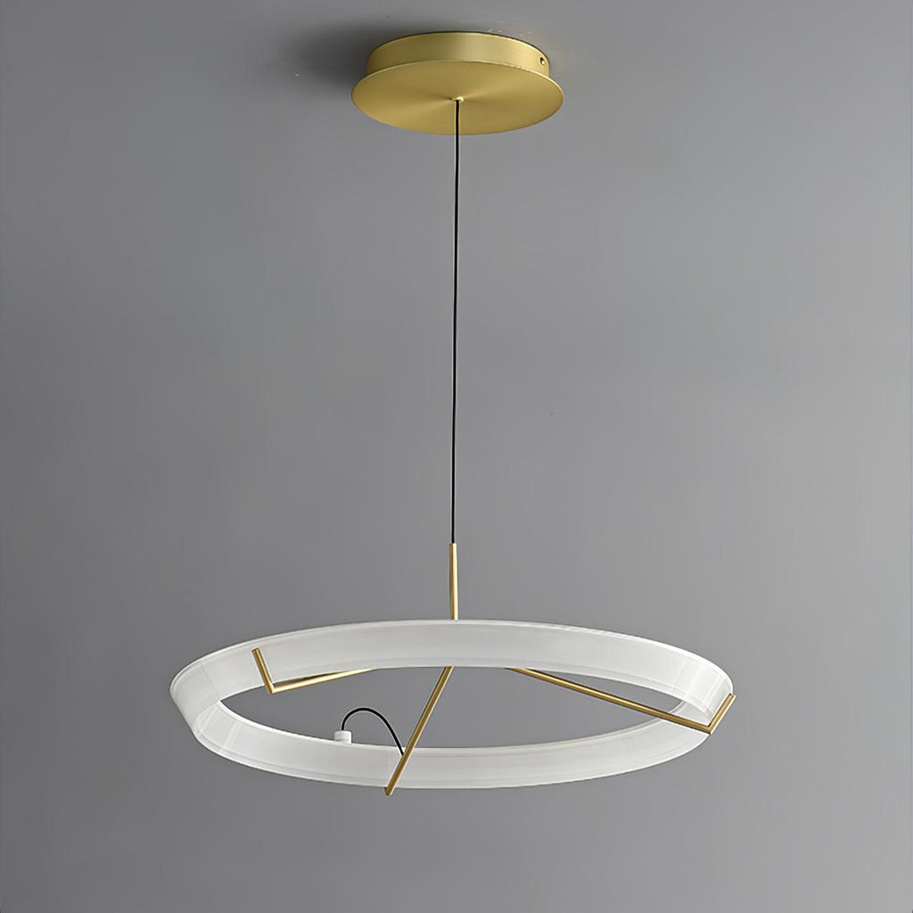 Vielle Lampe Suspendue Circulaire Élégante Moderne Ronde - Neutralighting