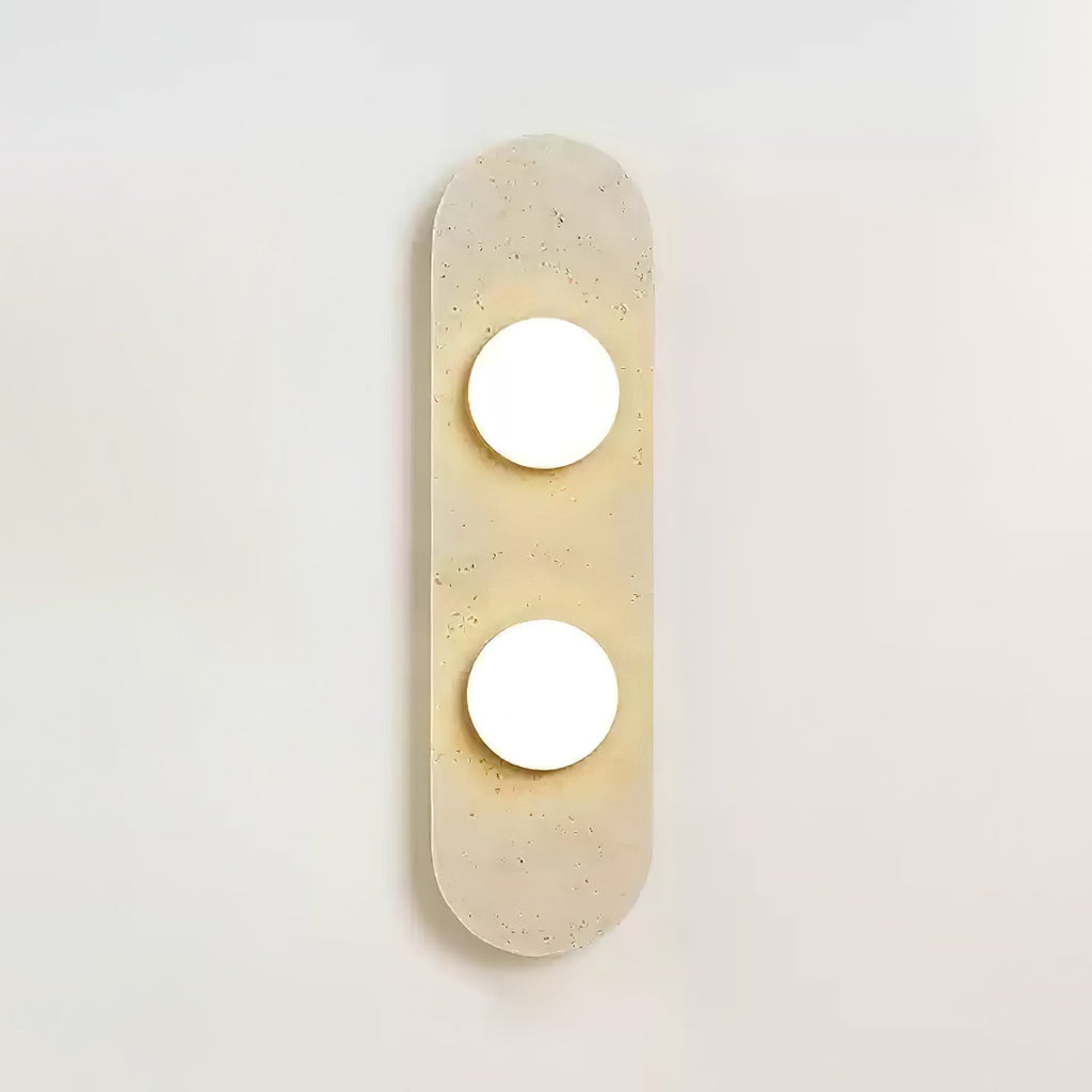 Zasoliel Applique Murale Minimaliste en Travertin - Neutralighting