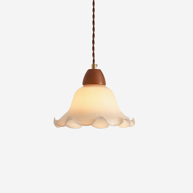 Glyna Lampe Suspendue en Verre Ondulé - Neutralighting