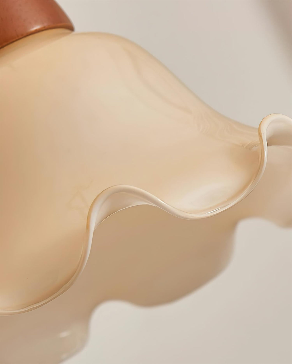 Glyna Lampe Suspendue en Verre Ondulé - Neutralighting