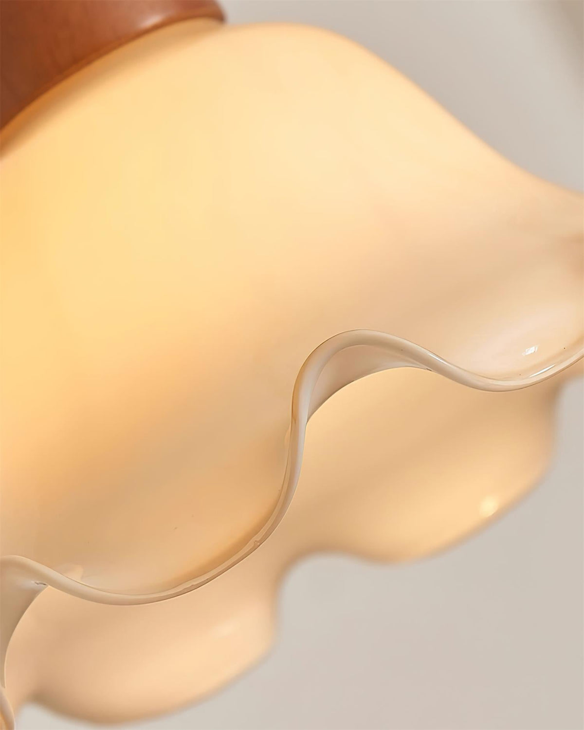Glyna Lampe Suspendue en Verre Ondulé - Neutralighting