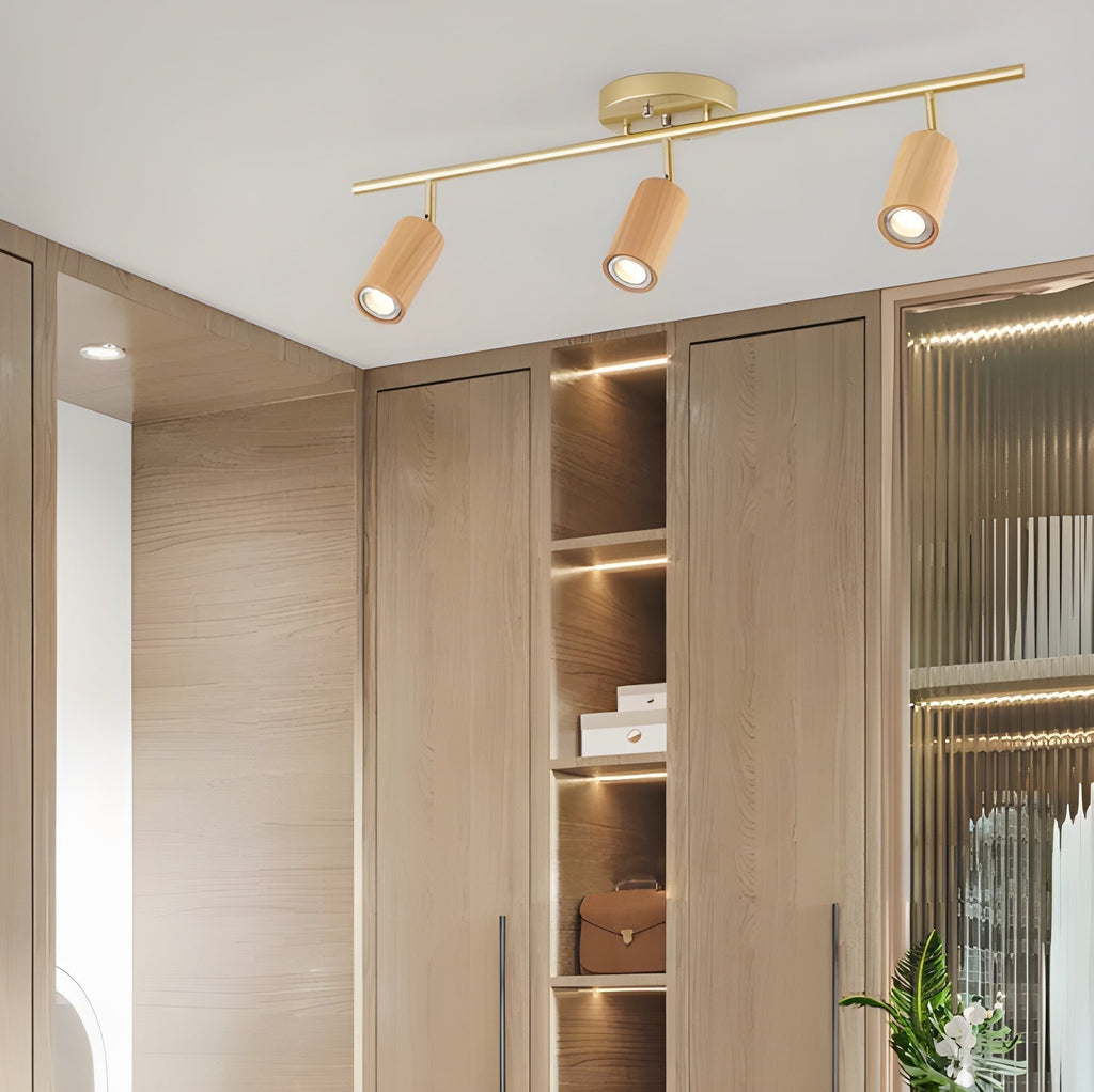 Usolila Lampe Plafonnier Moderne Minimaliste en Bois - Neutralighting