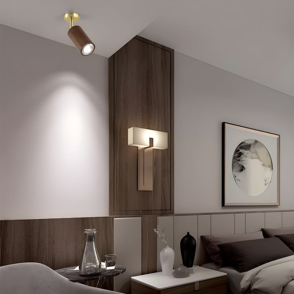 Usolila Lampe Plafonnier Moderne Minimaliste en Bois - Neutralighting