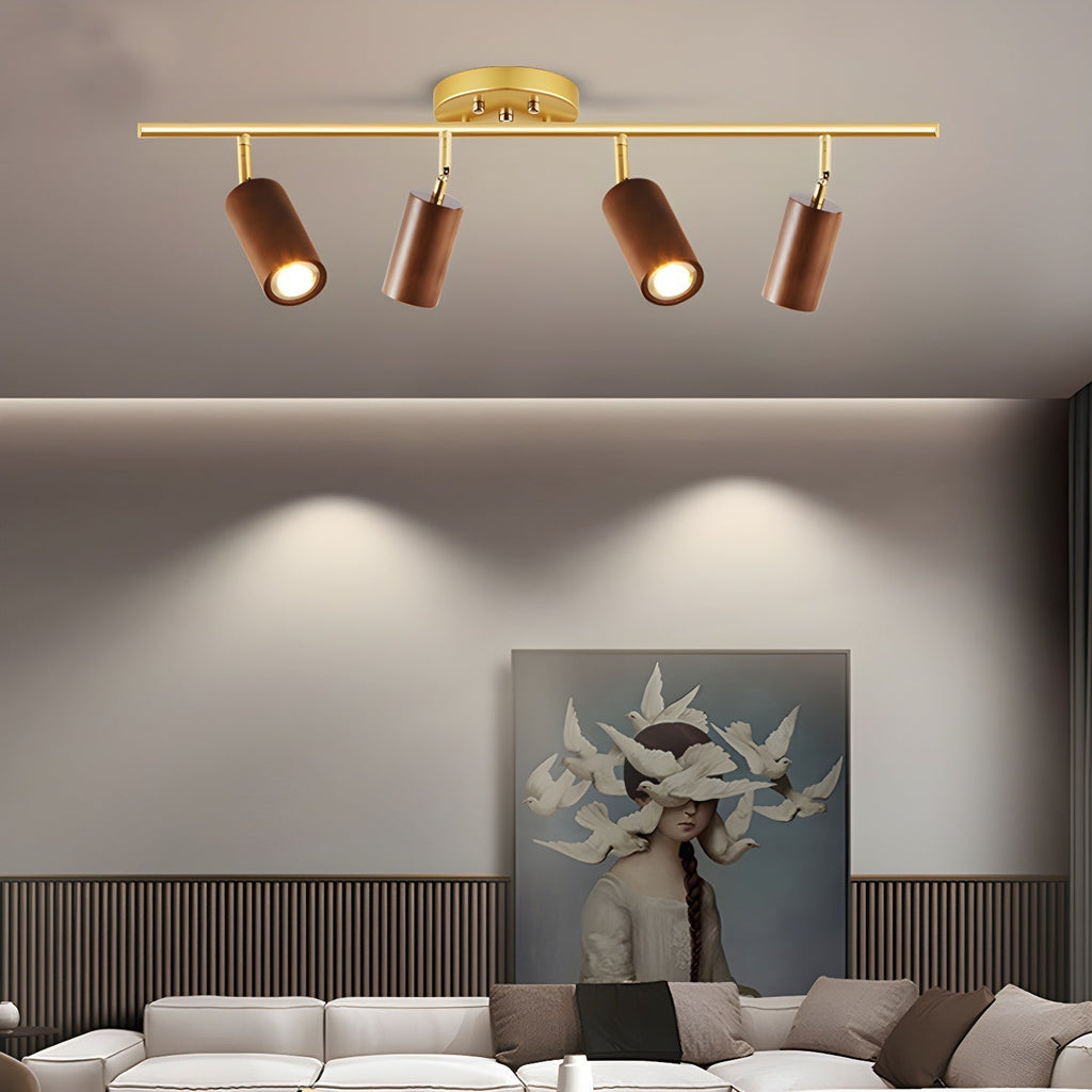Usolila Lampe Plafonnier Moderne Minimaliste en Bois - Neutralighting