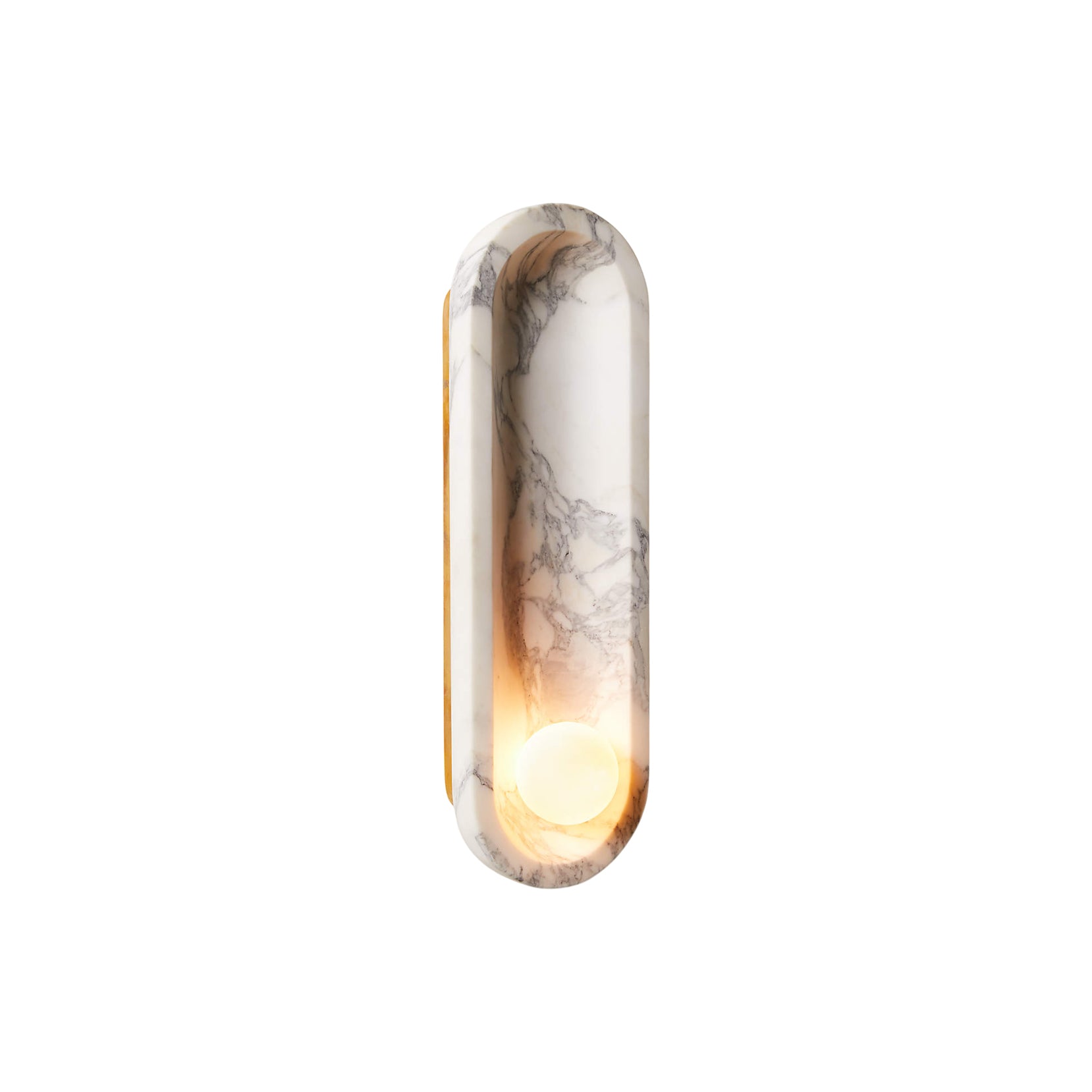 Alsolarae Applique Murale en Marbre et Verre Moderne Minimaliste - Neutralighting