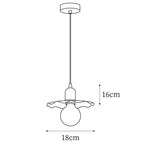 Rozeta Suspension en Laiton Plissé Moderne - Neutralighting