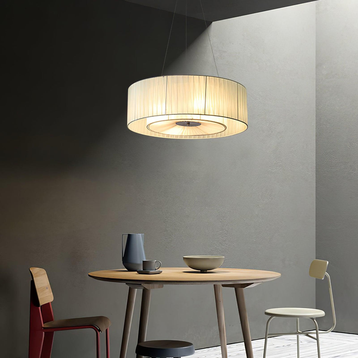Leo Lampe Pendante Moderne en Tissu - Neutralighting