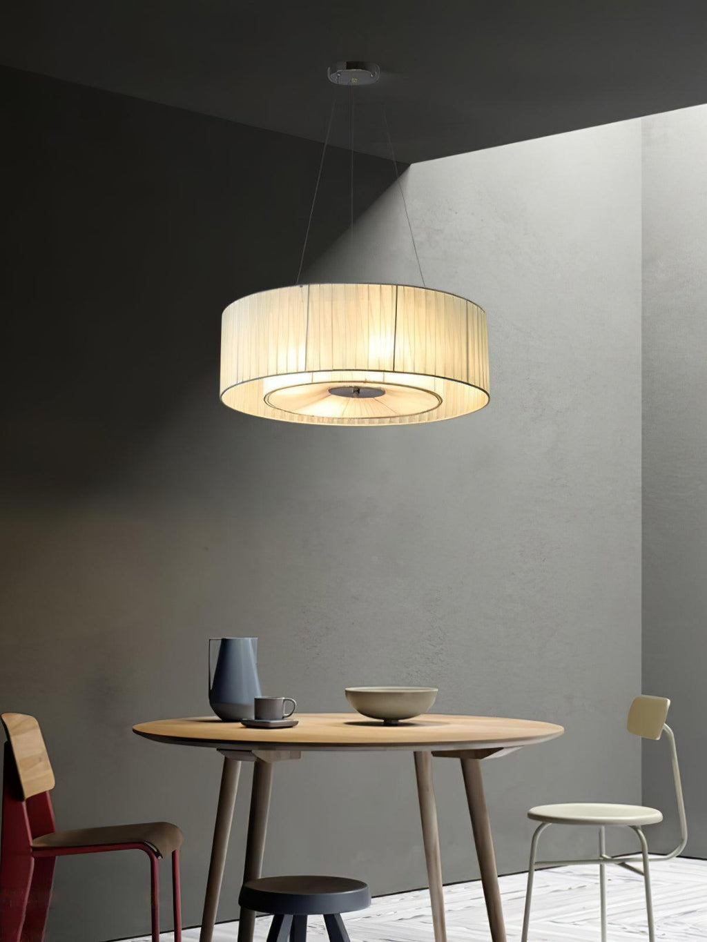 Leo Lampe Pendante Moderne en Tissu - Neutralighting
