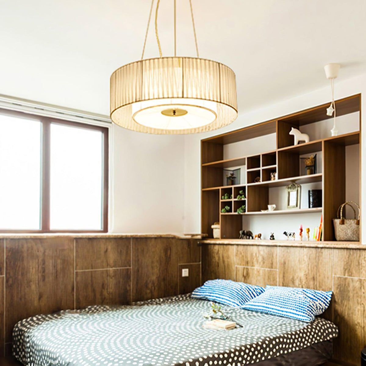 Leo Lampe Pendante Moderne en Tissu - Neutralighting
