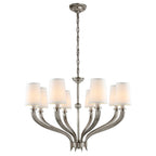Olnoran Lustre Industriel Vintage Canne de Rivière Tissu - Neutralighting
