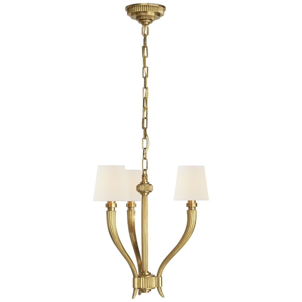 Olnoran Lustre Industriel Vintage Canne de Rivière Tissu - Neutralighting