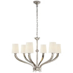Olnoran Lustre Industriel Vintage Canne de Rivière Tissu - Neutralighting