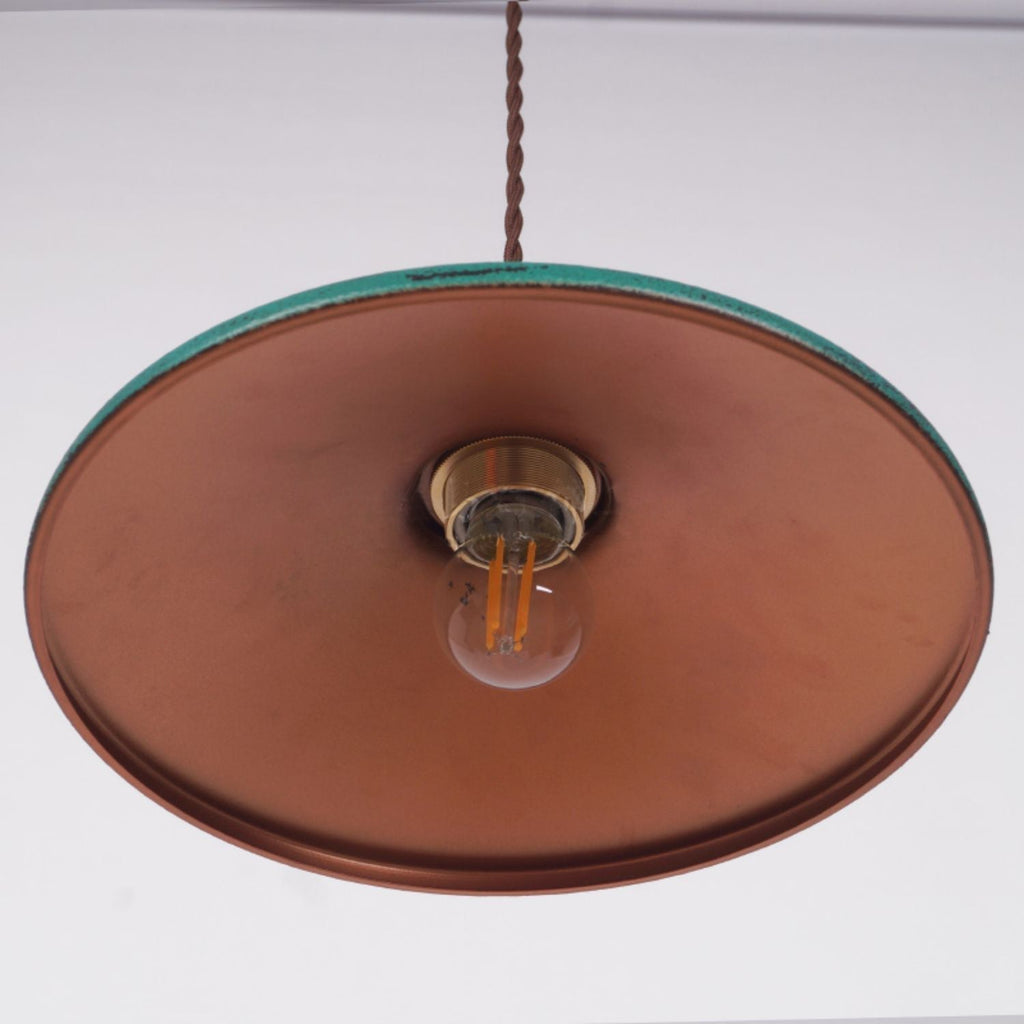 Vevyniel Suspension Métallique à Abat-jour en Forme de Soucoupe Rustique - Neutralighting