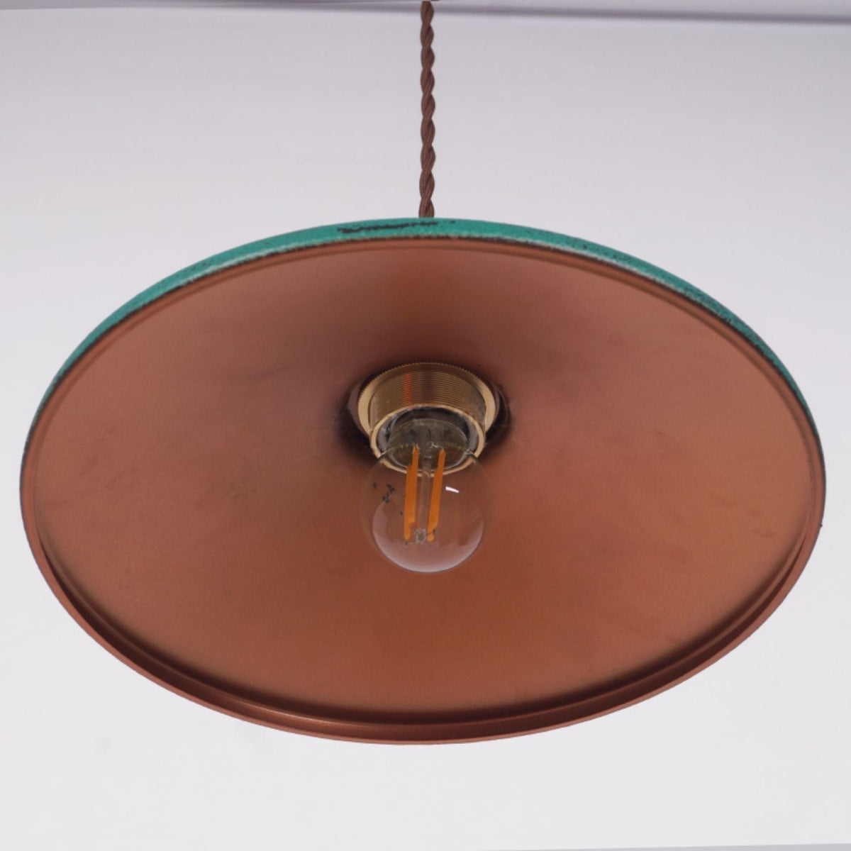 Vevyniel Suspension Métallique à Abat-jour en Forme de Soucoupe Rustique - Neutralighting