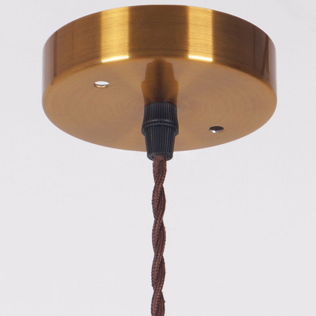 Vevyniel Suspension Métallique à Abat-jour en Forme de Soucoupe Rustique - Neutralighting
