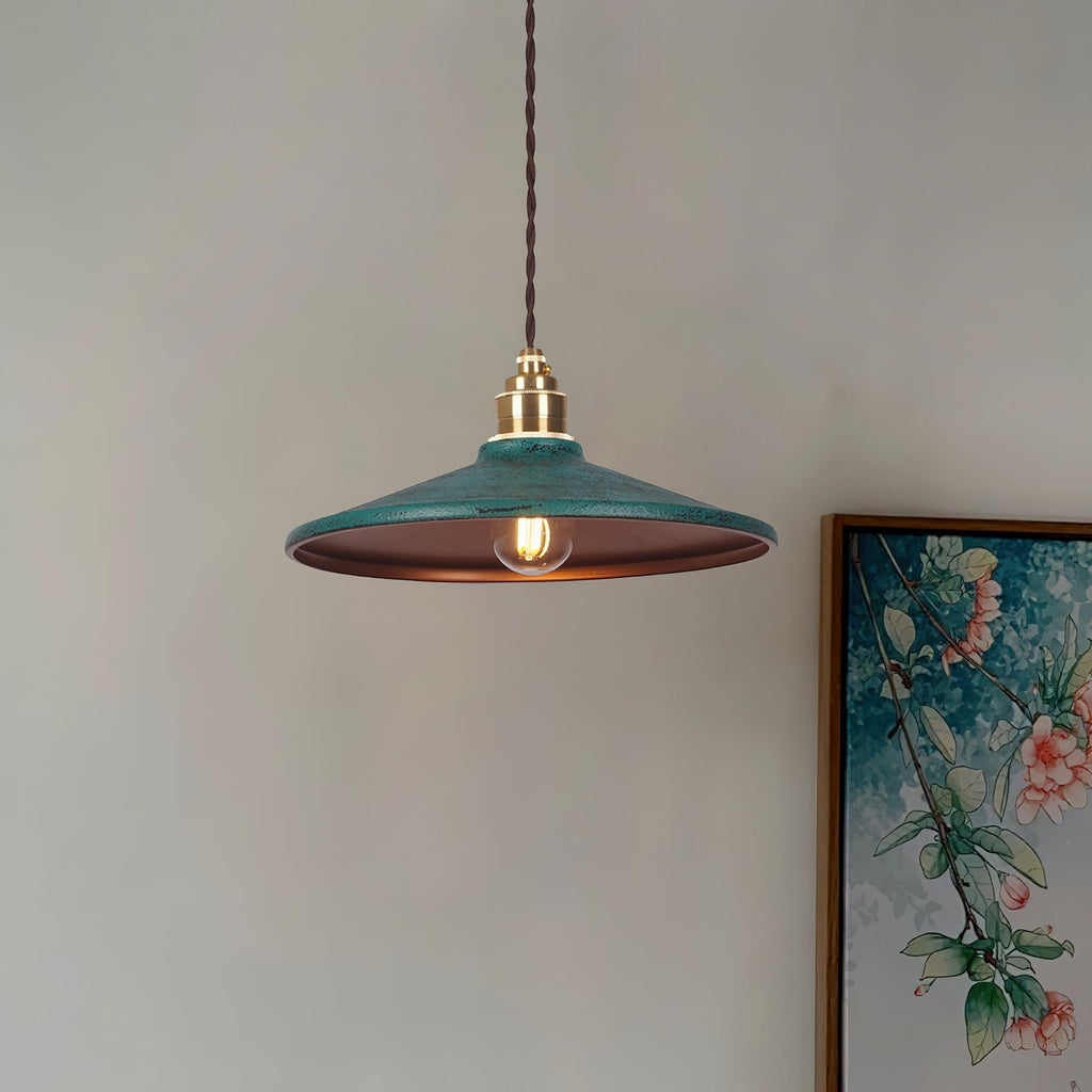 Vevyniel Suspension Métallique à Abat-jour en Forme de Soucoupe Rustique - Neutralighting