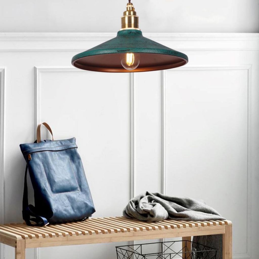 Vevyniel Suspension Métallique à Abat-jour en Forme de Soucoupe Rustique - Neutralighting