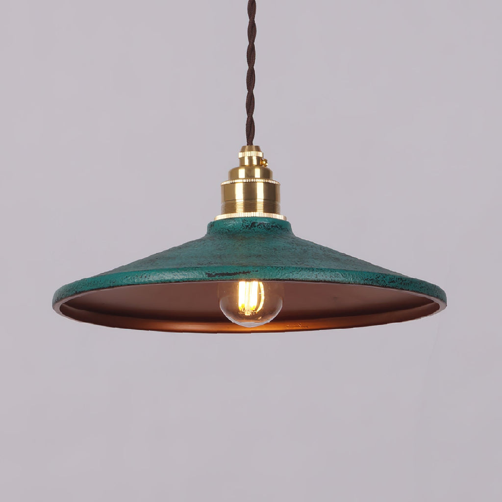 Vevyniel Suspension Métallique à Abat-jour en Forme de Soucoupe Rustique - Neutralighting