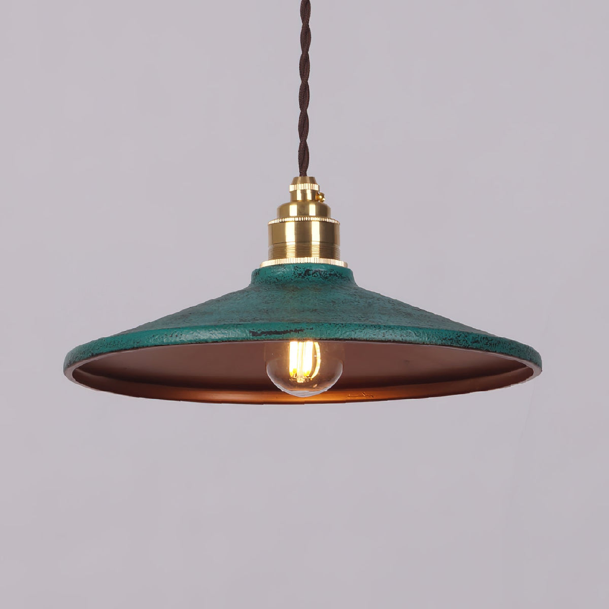 Vevyniel Suspension Métallique à Abat-jour en Forme de Soucoupe Rustique - Neutralighting