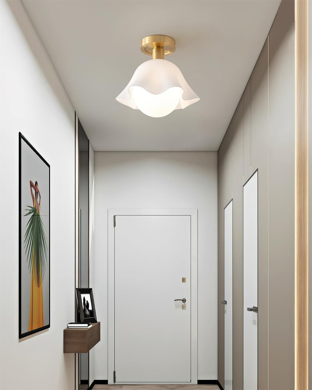 Petalia Plafonnier Semi-Encastré - Neutralighting