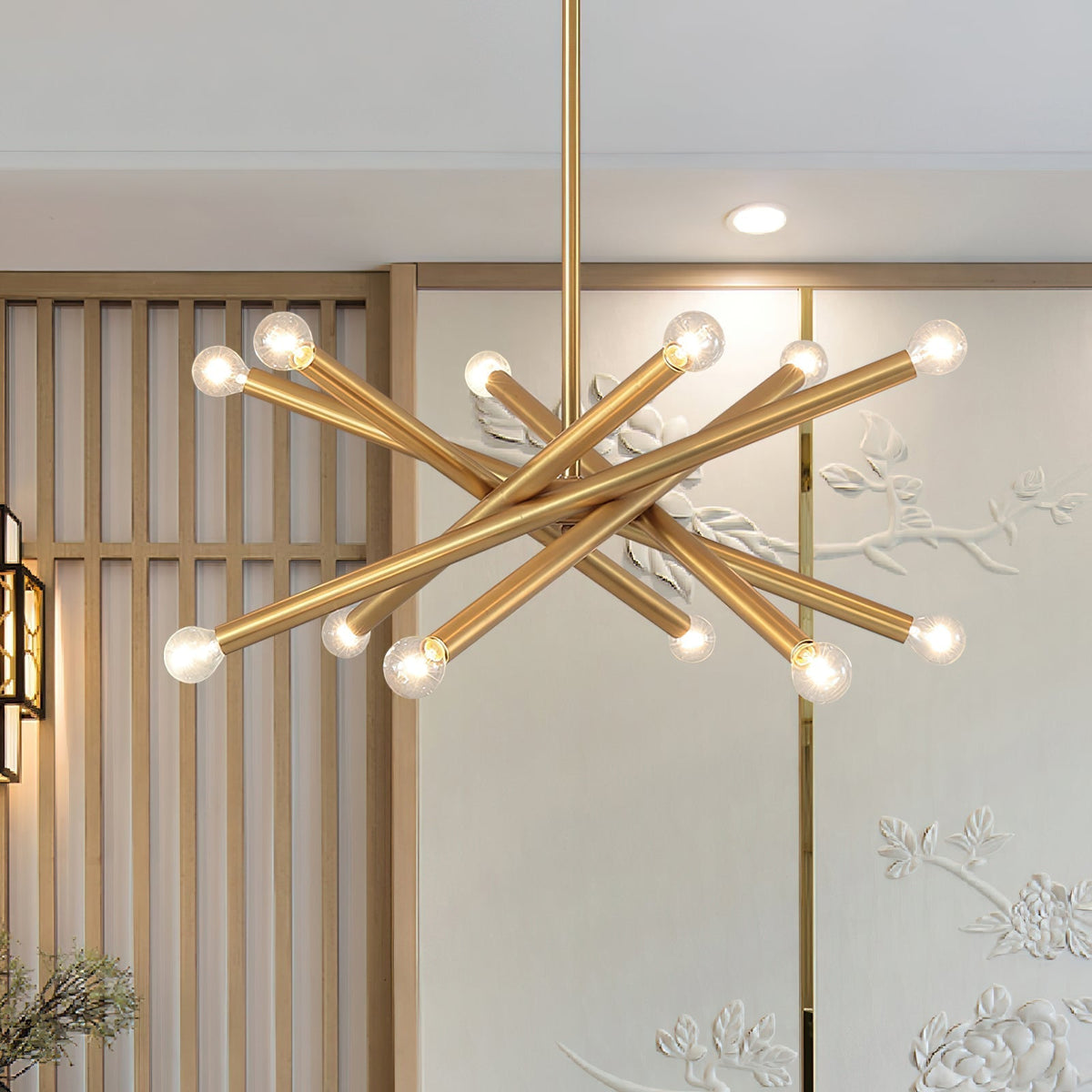 Erliren Lustre Métallique Moderne Minimaliste - Neutralighting