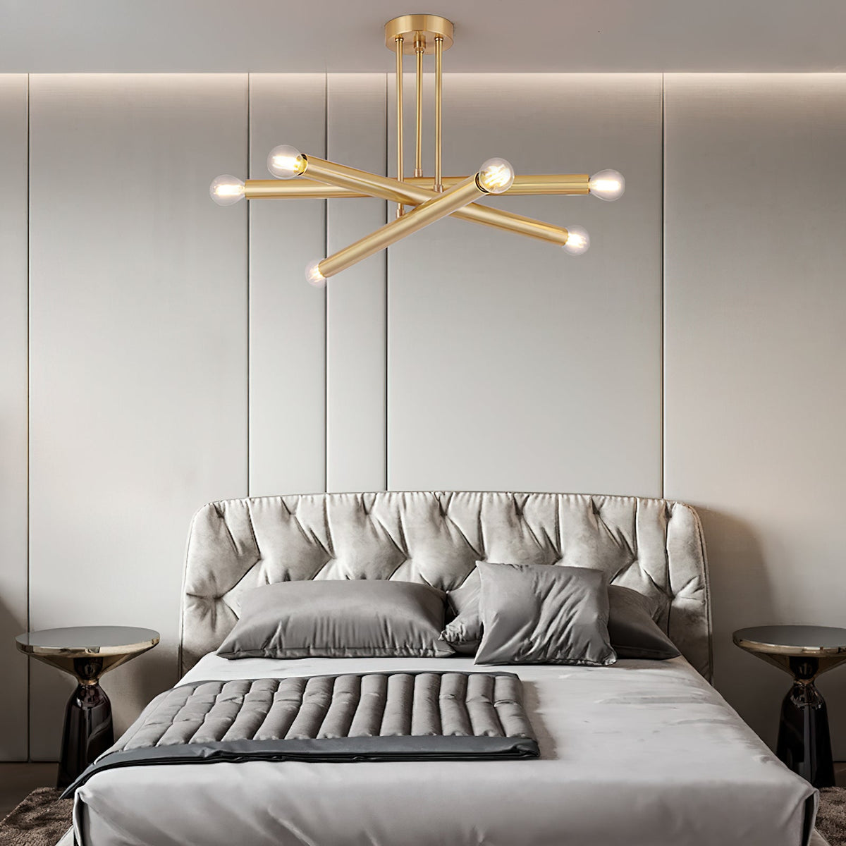 Erliren Lustre Métallique Moderne Minimaliste - Neutralighting