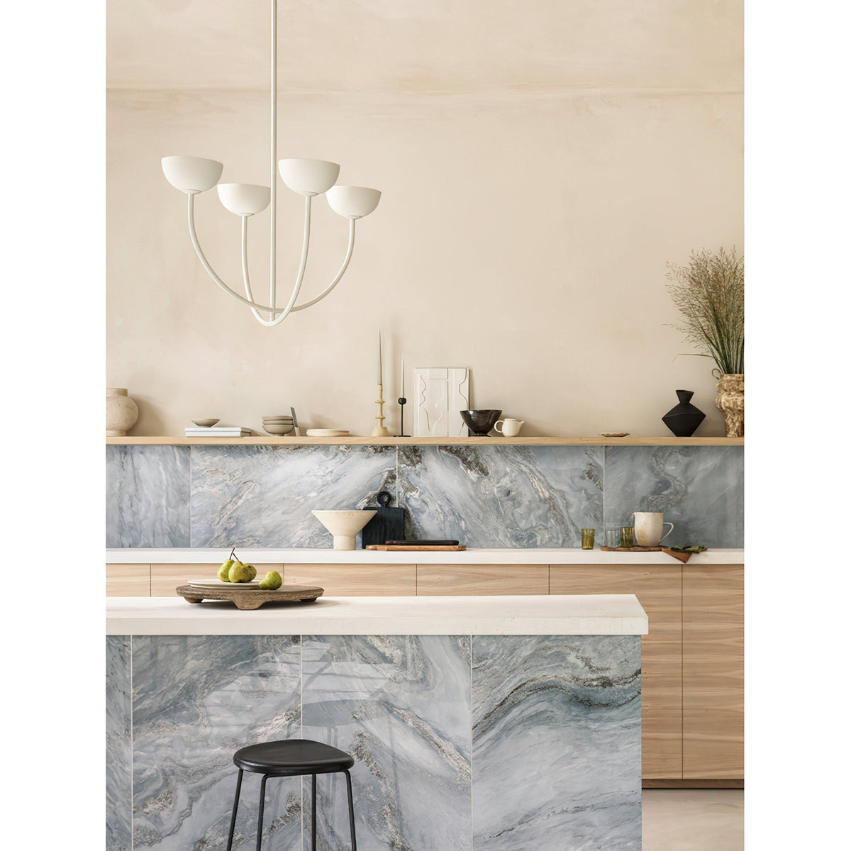 Sytala Lustre en Métal et Céramique Moderne Minimaliste - Neutralighting