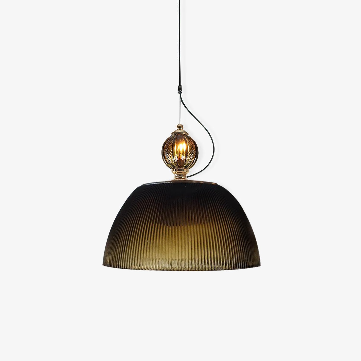 Nyra Lampe Pendante Rétro en Verre - Neutralighting