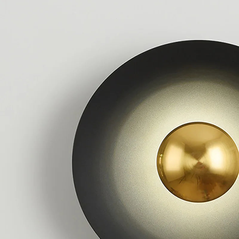 Applique murale artistique ronde pour décoration intérieure Basile Essence - Formes Arrondies & Harmonie Visuelle