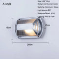 Applique murale — LED rétro imperméable en aluminium idéale pour extérieur et intérieur