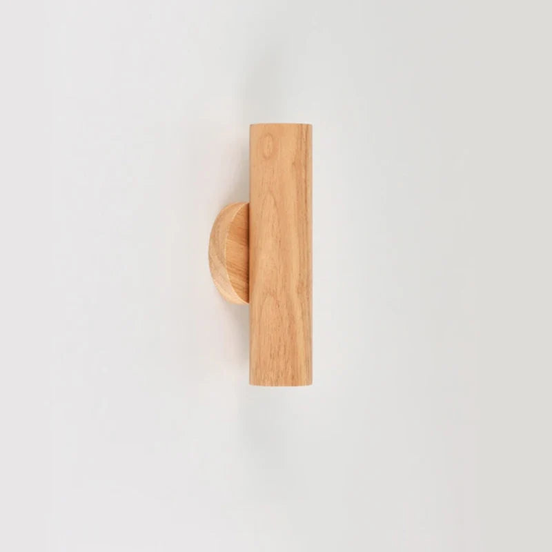 Applique murale — LED moderne en bois pour décoration intérieure et extérieure