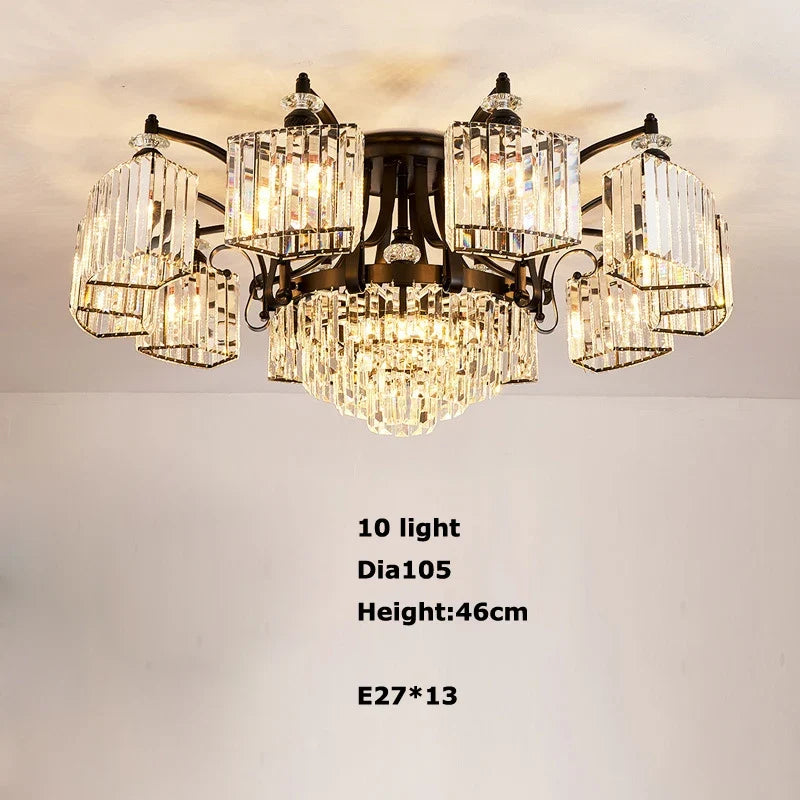 Lustre — Rond à LED intensité variable luxe 2022