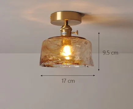 Plafonnier — Moderne en verre pour intérieur et extérieur lumineux