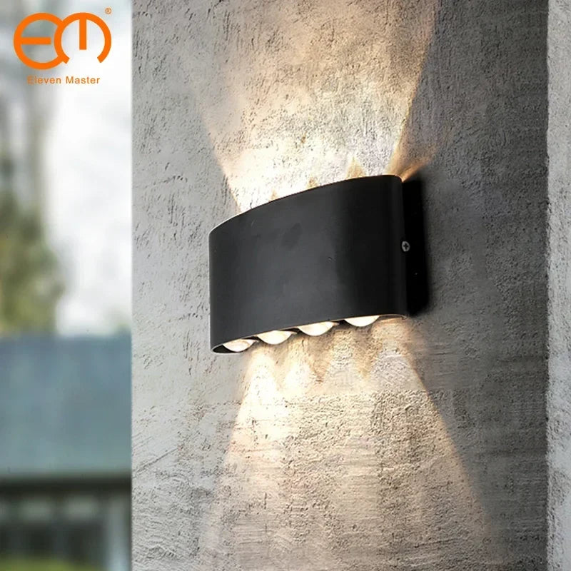 Applique murale — LED extérieur étanche aluminium haut bas zbw0010