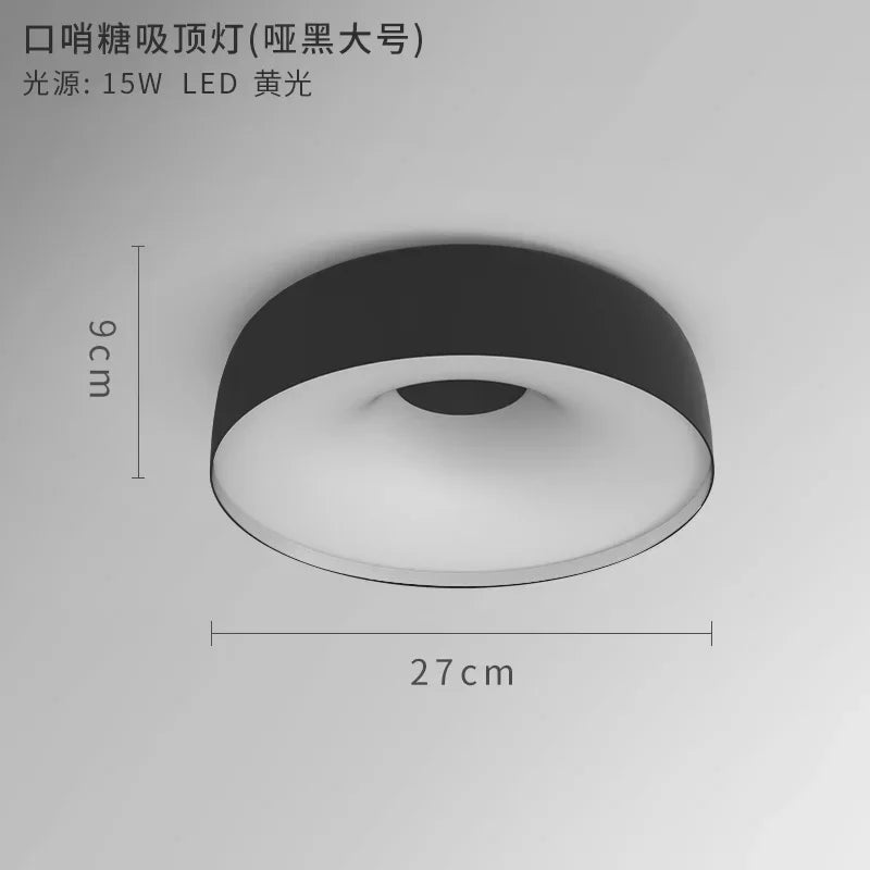 Plafonnier nordique led pour éclairage intérieur moderne Marcel Rivage - Simplicité du Design & Décor Raffiné