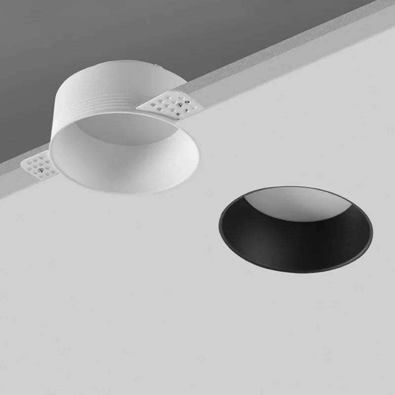 Spots led cob encastrés haut de gamme dimmables pour intérieur résidentiel Suzanne Versant en Aluminium - Lignes Dessinées & Décor Raffiné