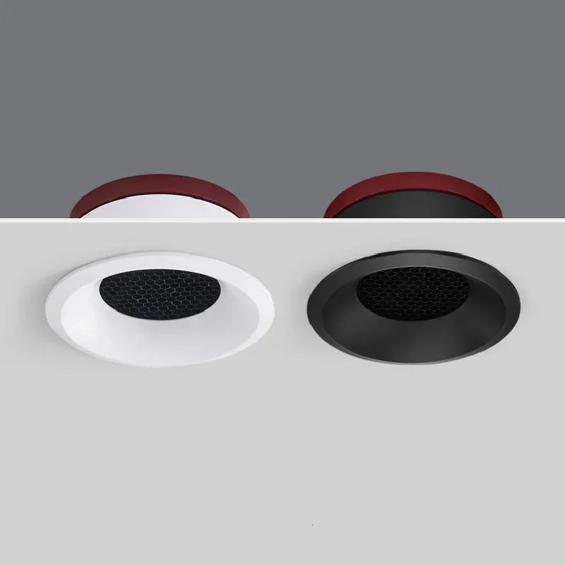Spot led encastrable antireflet intensité variable puce epistar Perrine Esquisse en Aluminium - Une Présence Décorative Affirmée