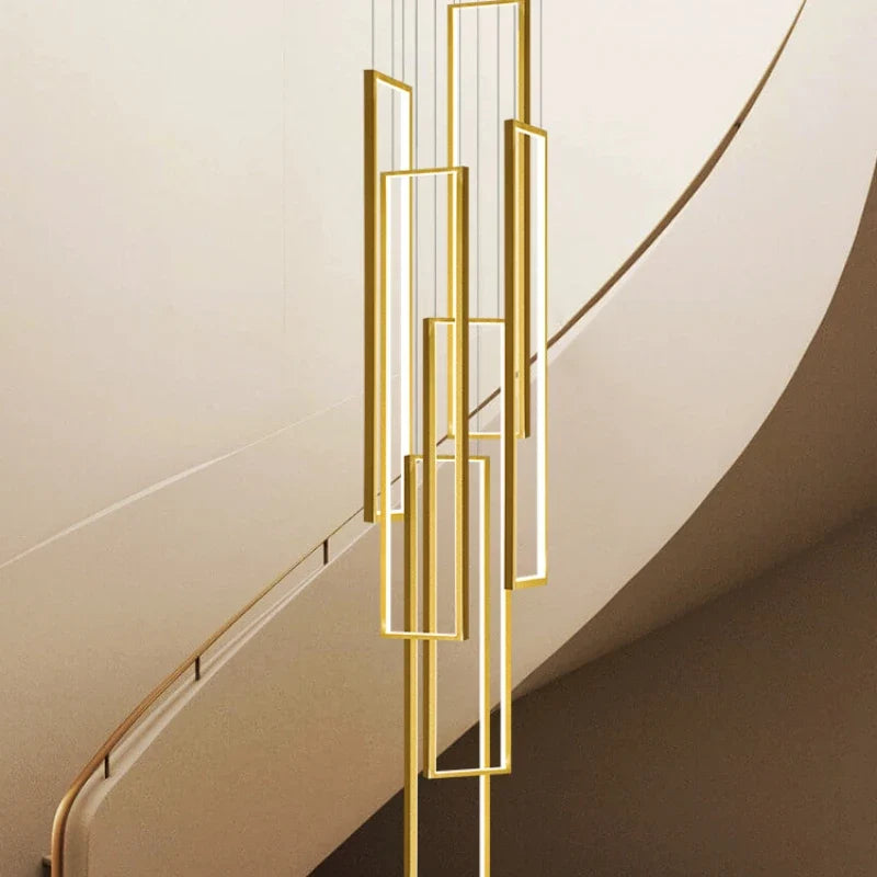 Plafonnier nordique moderne pour loft et espaces créatifs Oscar Césure - Lignes Épurées & Atmosphère Sereine