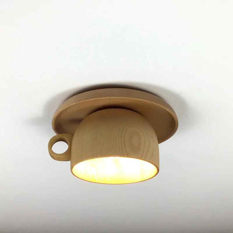 Plafonnier — Tasse à LED plafonnier nordique Restaurant café couloir lumière d'entrée plafonnier moderne décoration de plafond