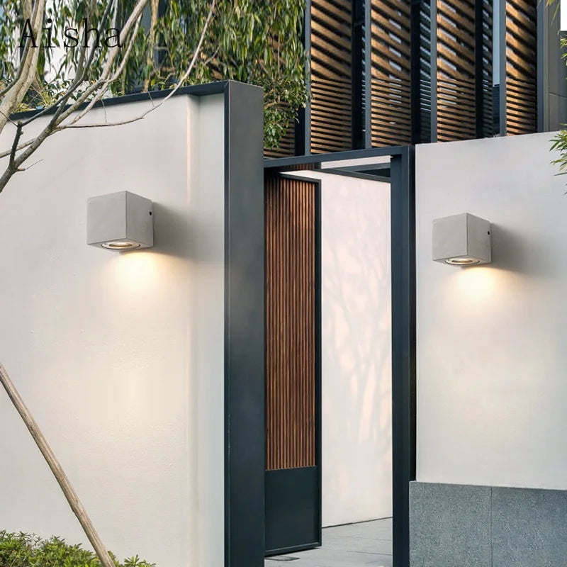 Applique murale — Extérieure étanche à LED pour espace industriel
