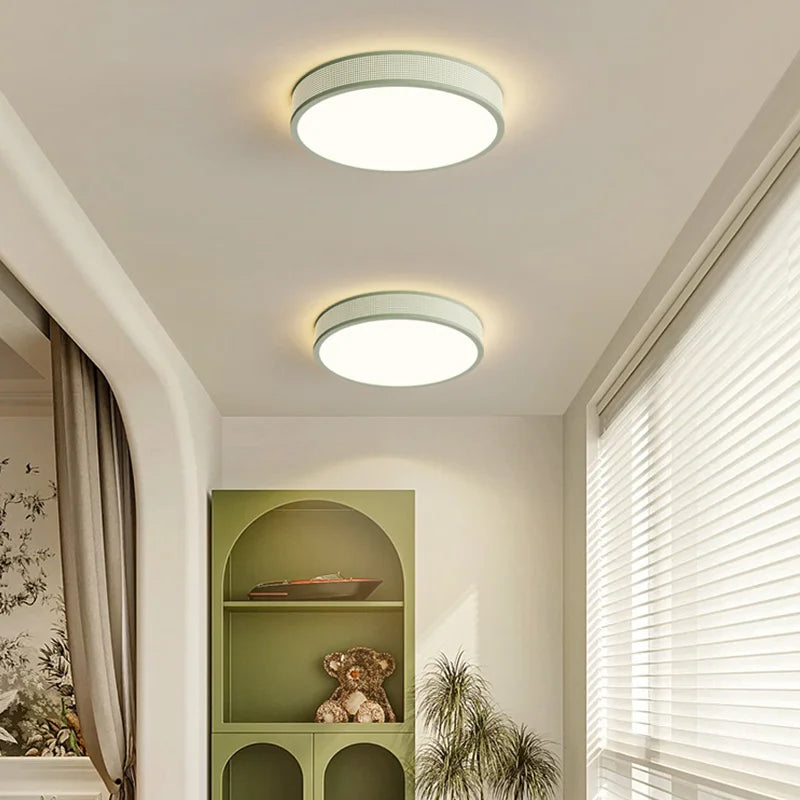 Plafonnier led style cercle carré décoratif Lionel Rythme - Un Accent Géométrique Raffiné