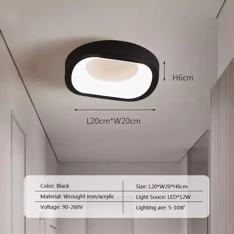 Plafonnier LED nordique pour salon Olympe Partition - Lignes Épurées & Atmosphère Sereine